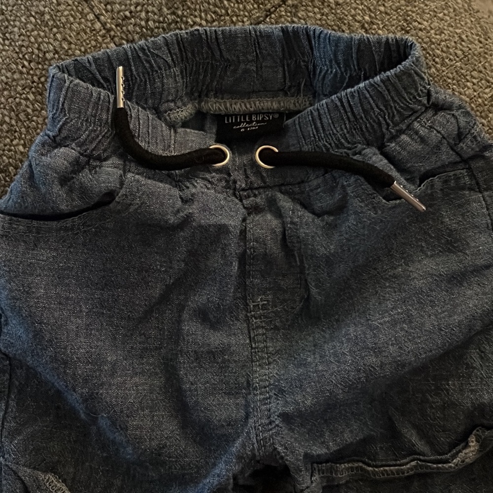 Little Bipsy chambray shorts